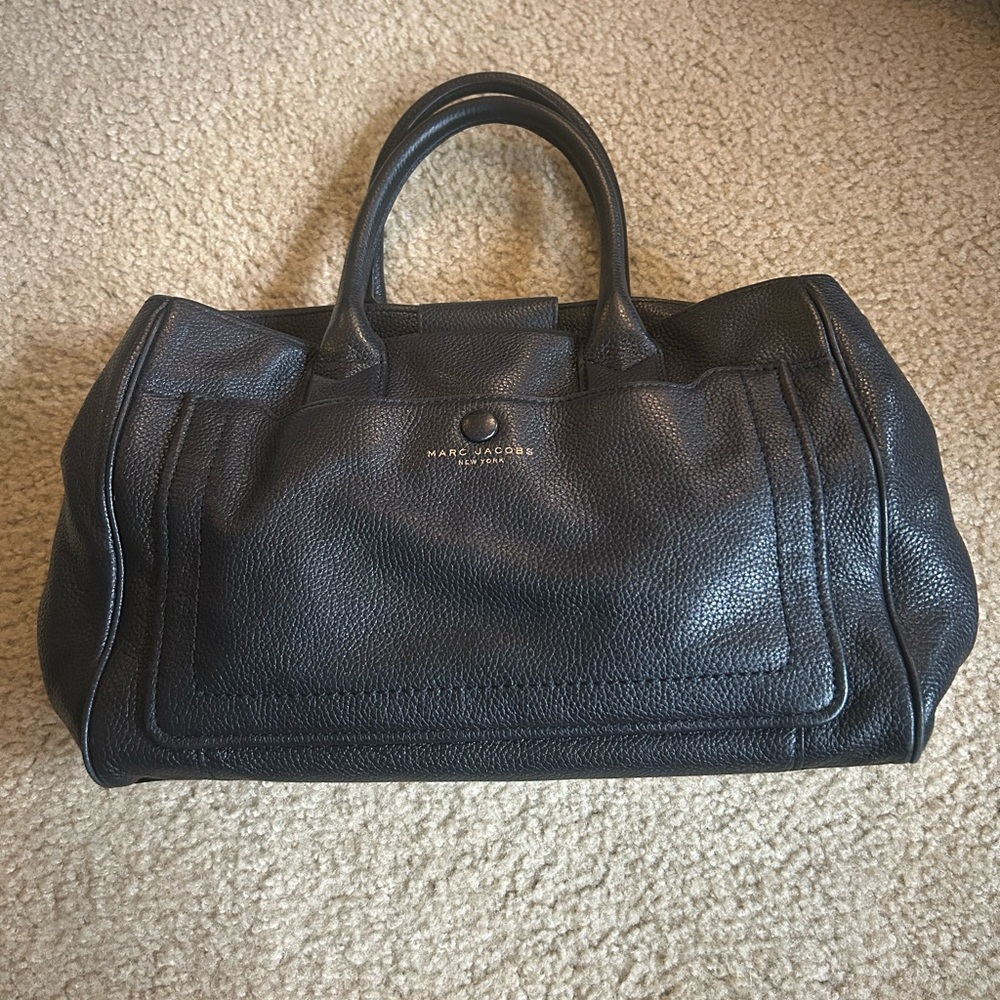 Marc Jacobs Dark Leather Tote